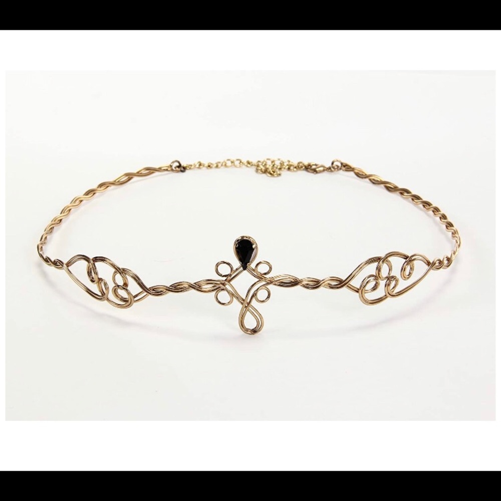 Black and Gold Crown